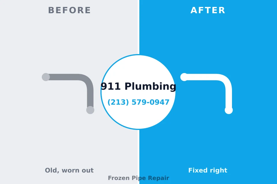 Before and after: plumbing company Barnhart, MO